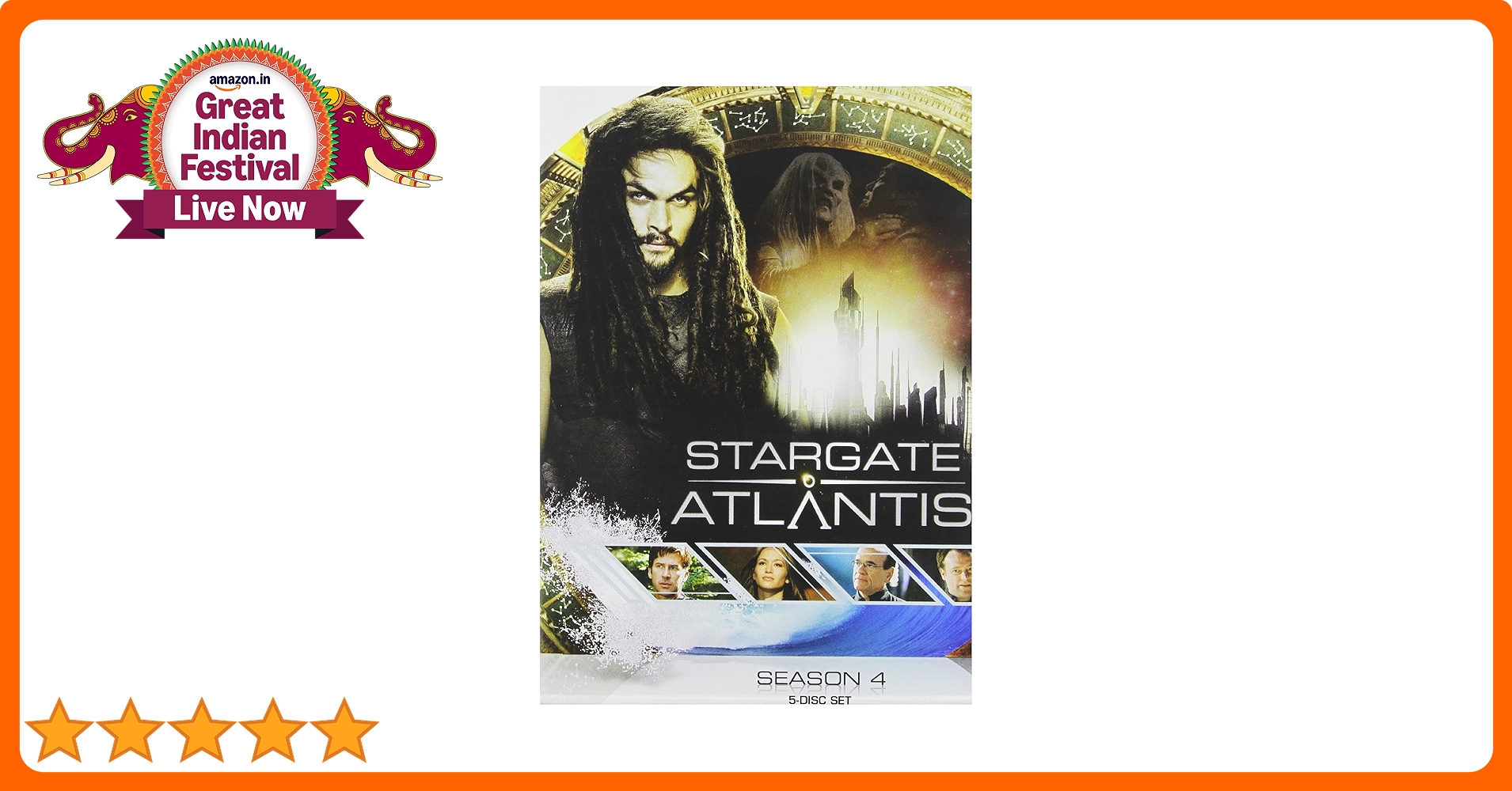 その他 Stargate Atlantis: Season 4/ [DVD] [Import] 6g7v4d0 51xrtYPsgEL._AC_SY200_QL15_.jpg